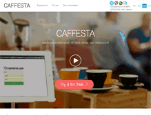 Tablet Screenshot of caffesta.com